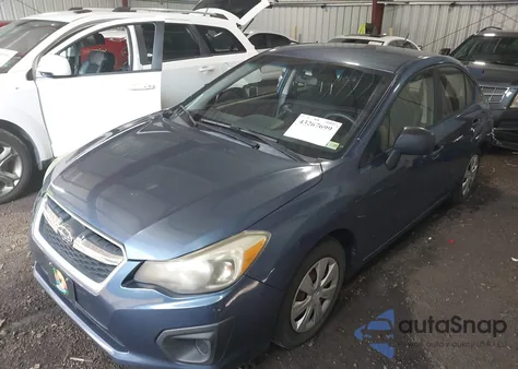 2013 Subaru Impreza 2.0I z USA, uszkodzony, nr VIN JF1GJAA65DH032671